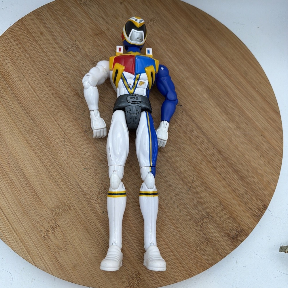 Power Rangers SPD 12" Omega Ranger White Battlized - Non Working
